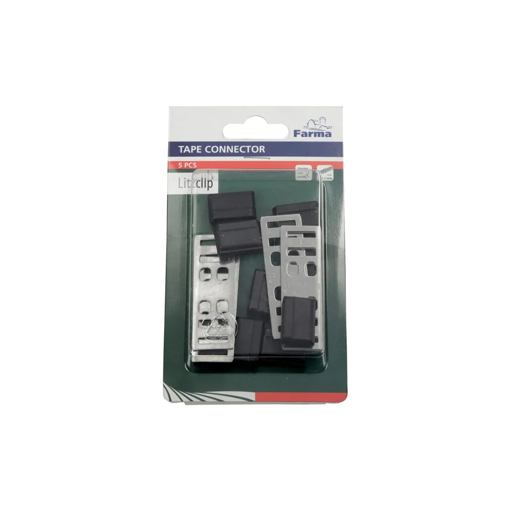 Conector bandă gard 12,5mm 5 buc.