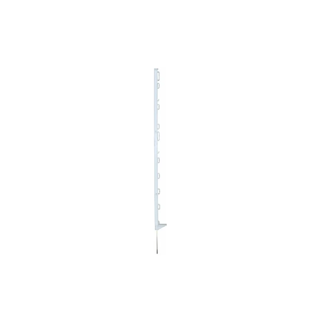 Stâlp din plastic inox 105cm 5 bucăți Eco alb