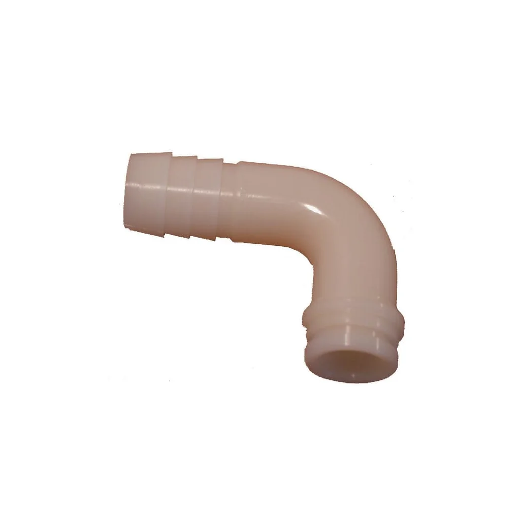 Racord furtun 90º, diametru 25mm pentru piuliță fluture de 1"