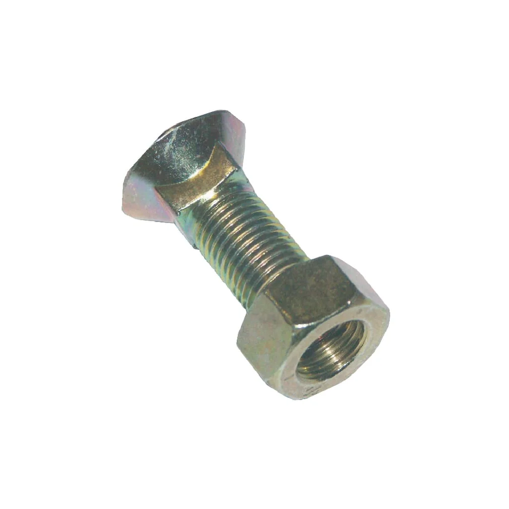 Șurub plug cu gât pătrat și piuliță 7/16"x35mm