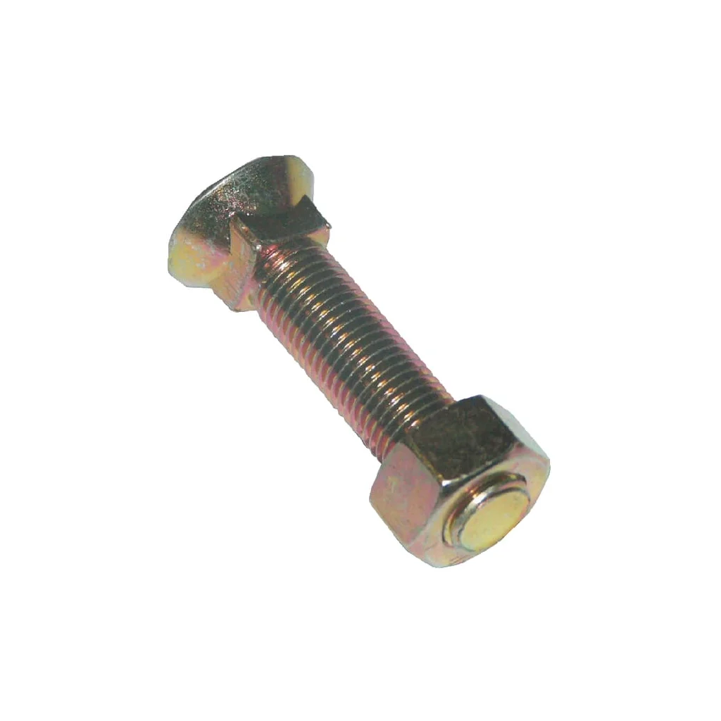 Șurub plug cu gât pătrat și piuliță 7/16"x50mm