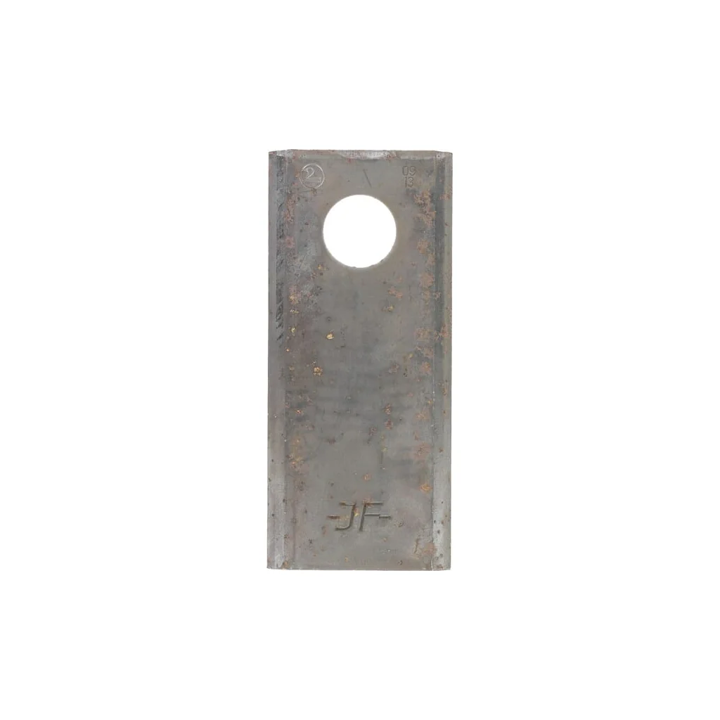 Lamă cositoare stânga/dreapta 114x48x4mm orificiu 19mm pachet 25 buc. potrivită pentru Kongskilde JF/Stoll