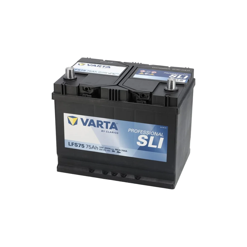 Baterie 12V 75Ah 600A LFS75 VARTA Professional Starter