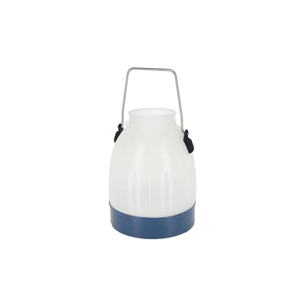 Găleată de muls 30l, albastră, semi-transparentă