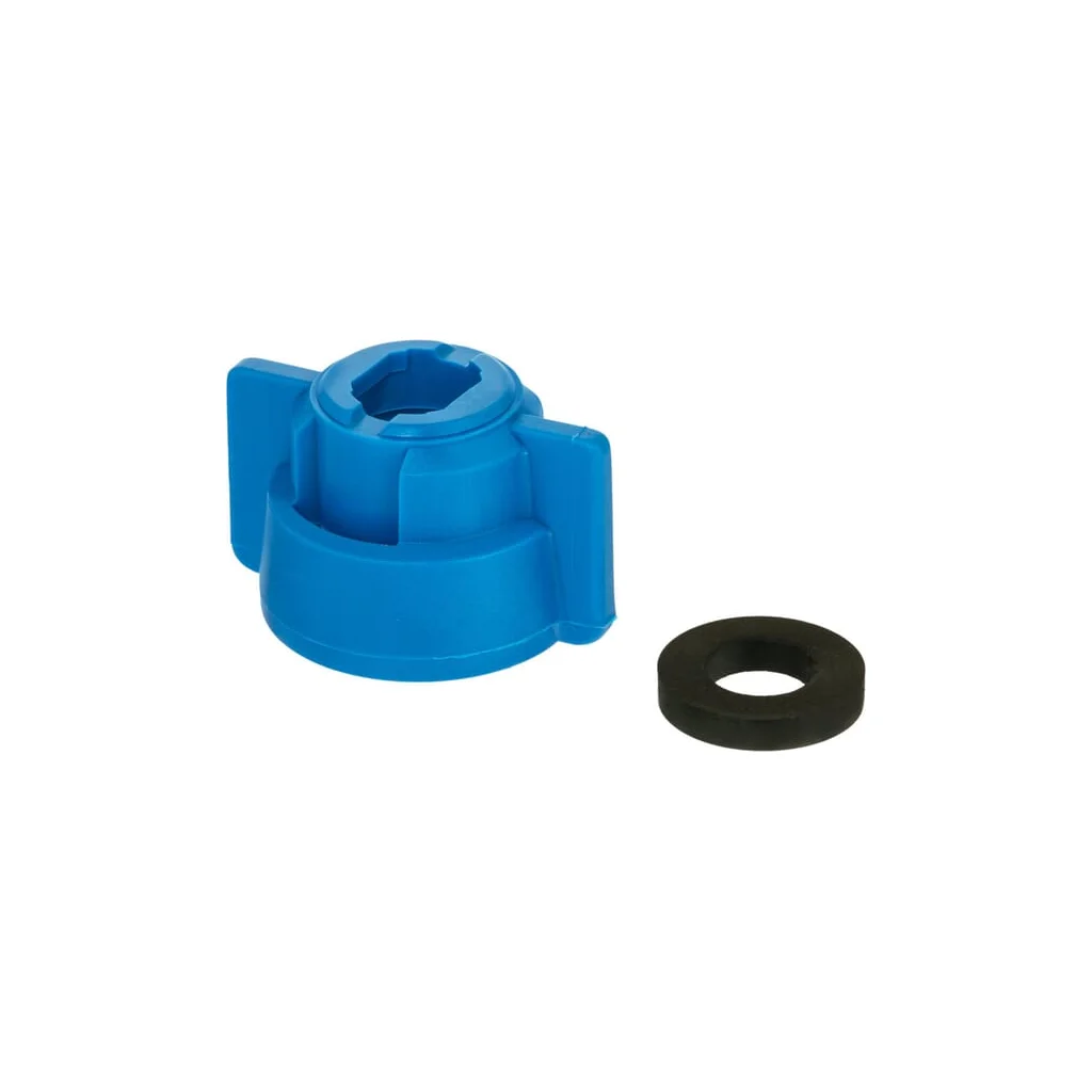 Capac duză baionetă SW10/8 albastru cu garnitură 25 buc. Geoline