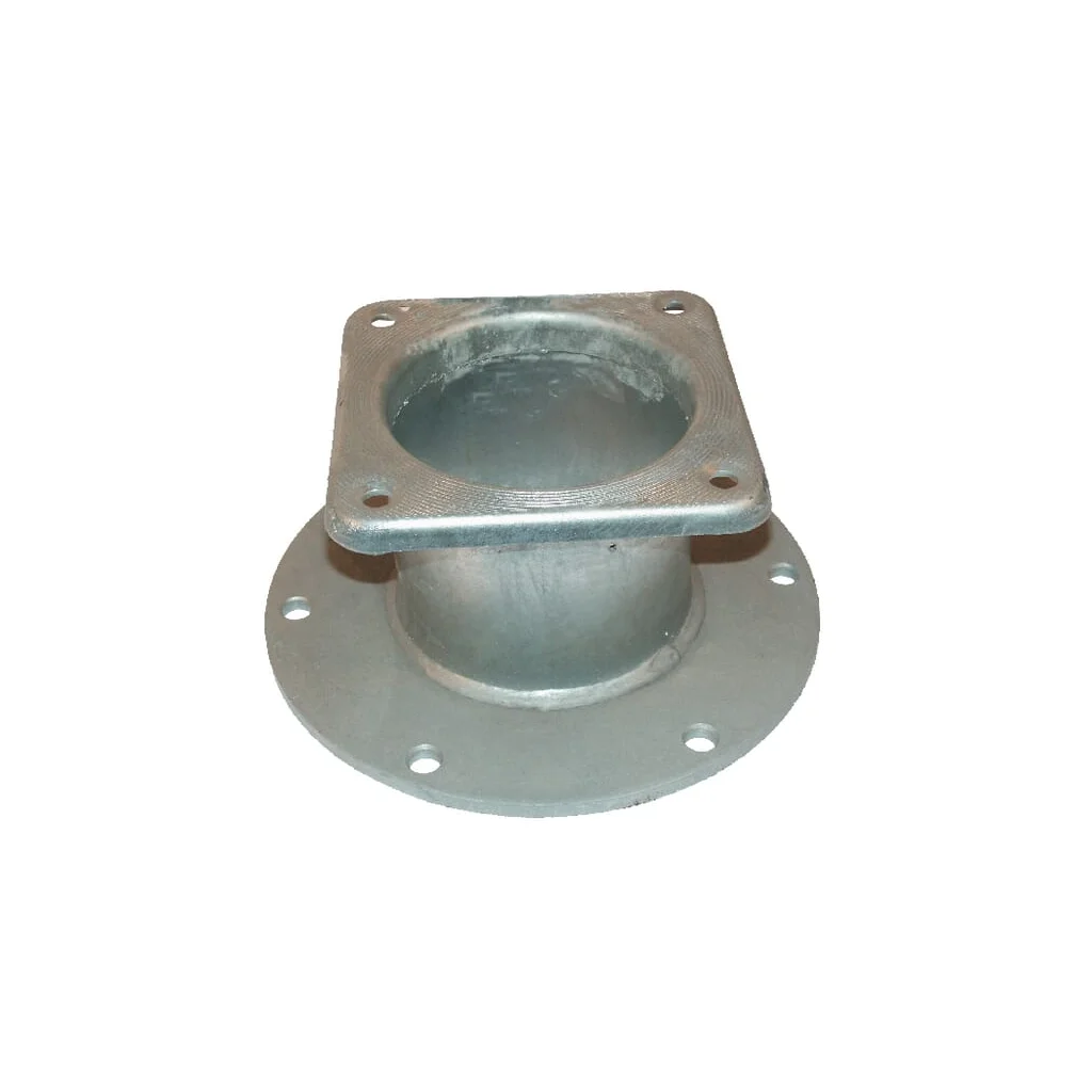 Flanșă pătrată 8"- flanșă rotundă 8"