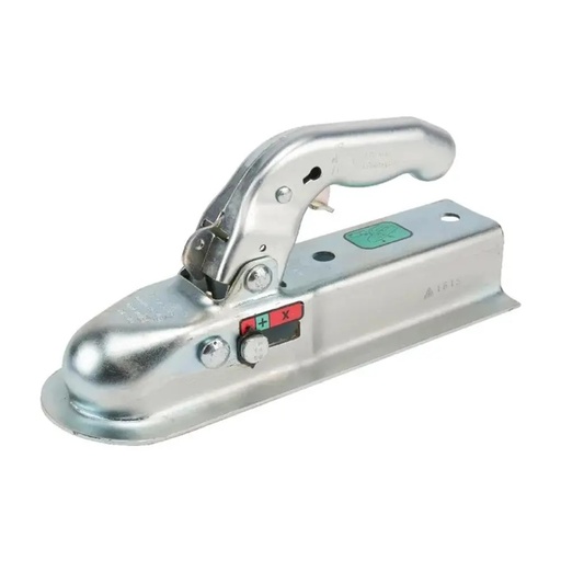 Cupla remorca auto 750 kg, pentru profil patrat 60/60 mm
