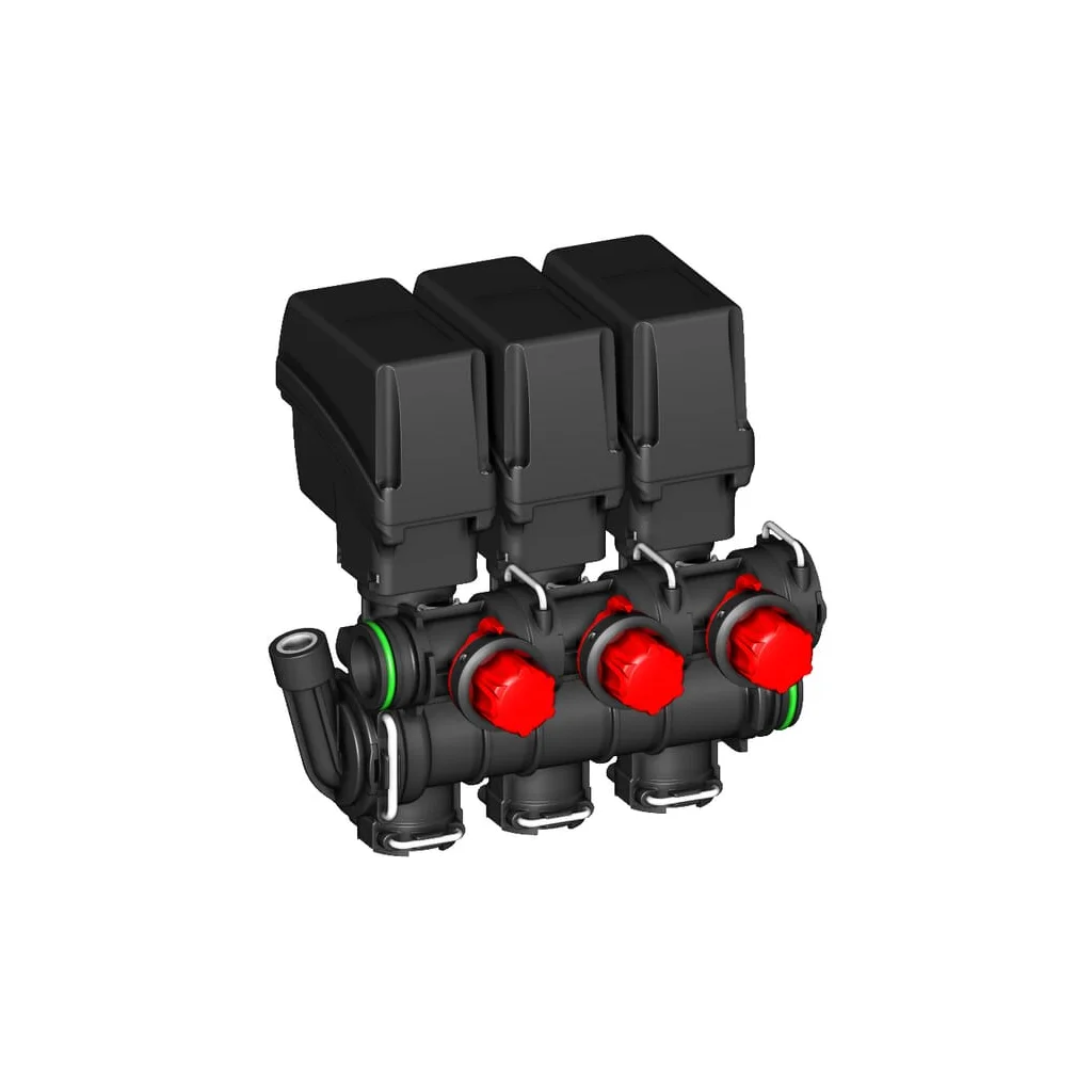 Kit electrovalve 3 secțiuni, cu bypass, T5