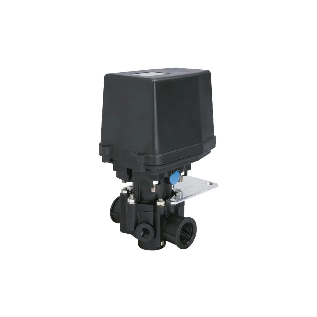 Supapă de control presiune cu diafragmă electrică de 30 bari cu filet interior 3/4"