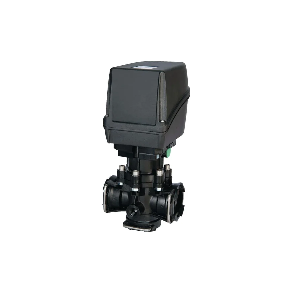 Supapă electrică de control presiune cu diafragmă 20 bari cu cuplaj furcă T5