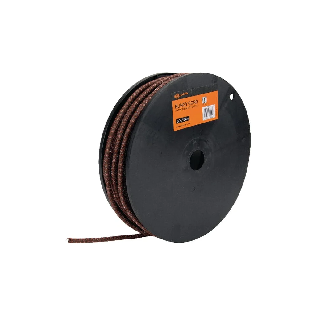 Cablu elastic maro pentru gard 50m