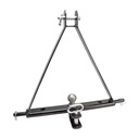 Bara remorcare cu bila 50 mm si bolt, pentru tiranti tractor 2500 kg (cat.1) – fotografia 1