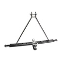 Bara remorcare cu bila 50 mm si bolt, pentru tiranti tractor 3500 kg (cat.2) – fotografia 1