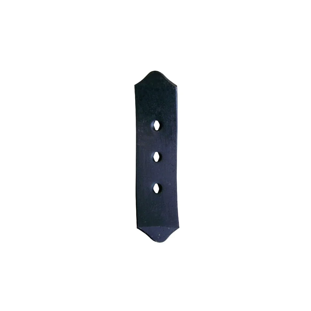 Brăzdar cultivator 390x100x12mm reversibil plat 3 orificii potrivit pentru Pöttinger