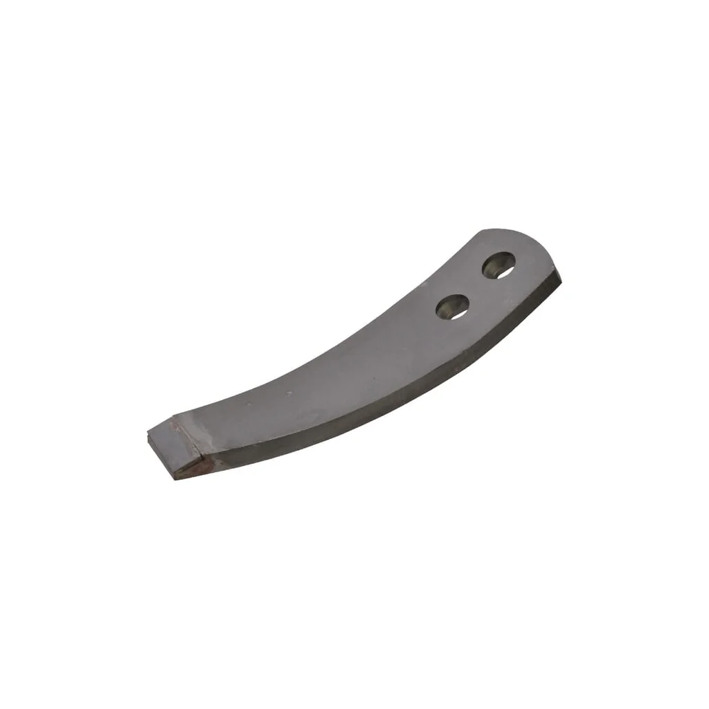 Brăzdar cultivator 270x80x20mm întărit curbat 2 orificii potrivit pentru Pöttinger