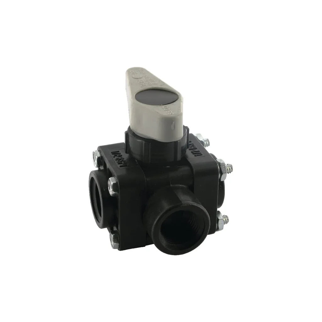 Valvă cu 3 căi 1/2" BSP filet interior