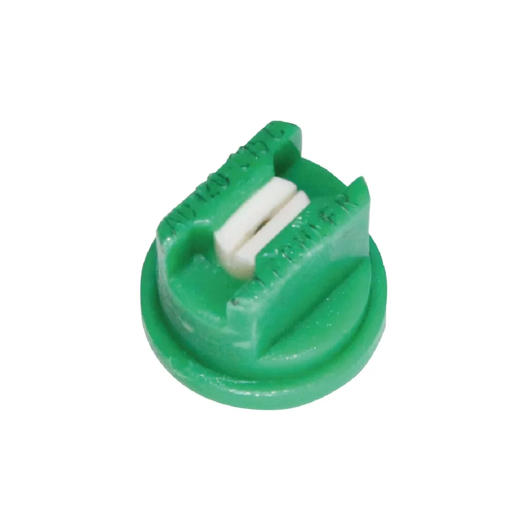 Duză ventilator plat AD 120° 015 verde din material ceramic Lechler