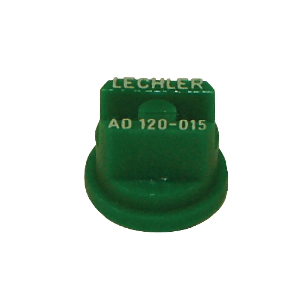 Duză ventilator plat AD 120° 015 verde din plastic Lechler