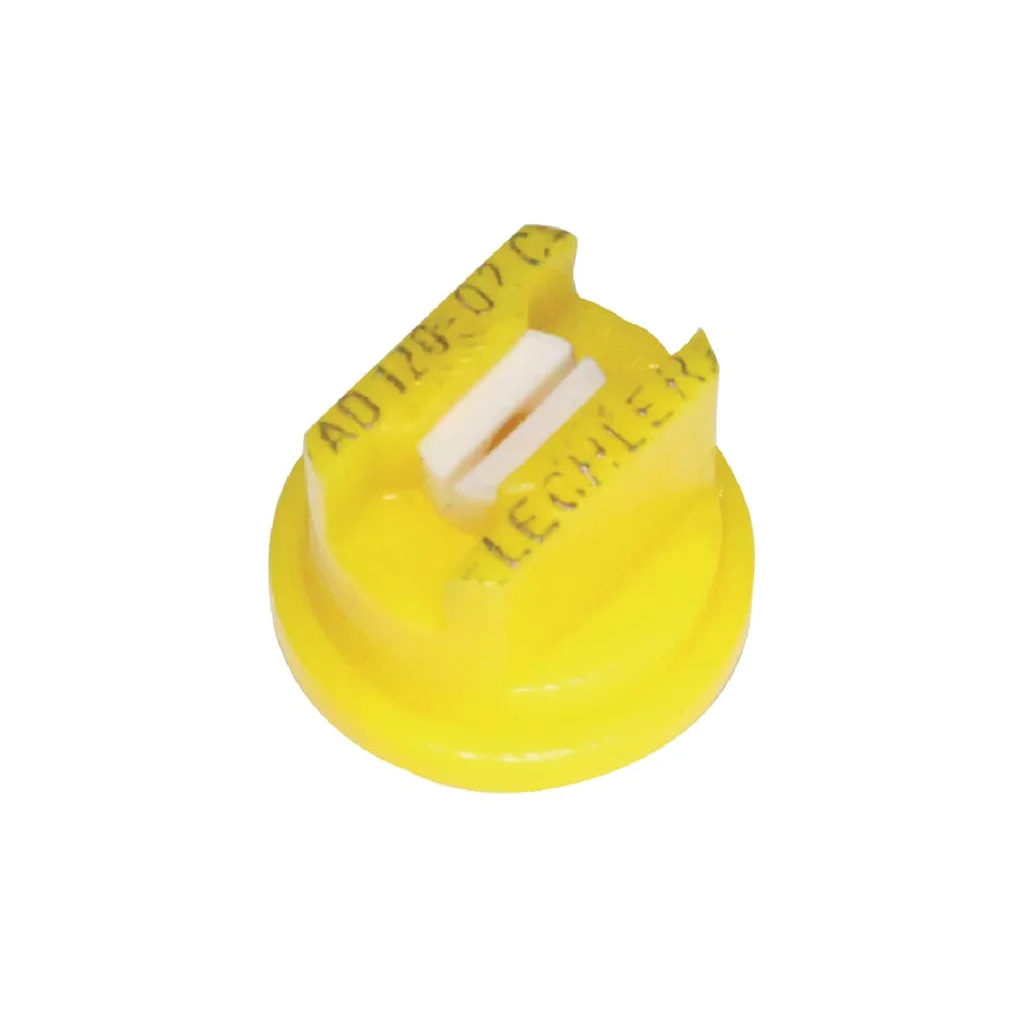Duză ventilator plat AD 120° 02 galbenă din material ceramic Lechler