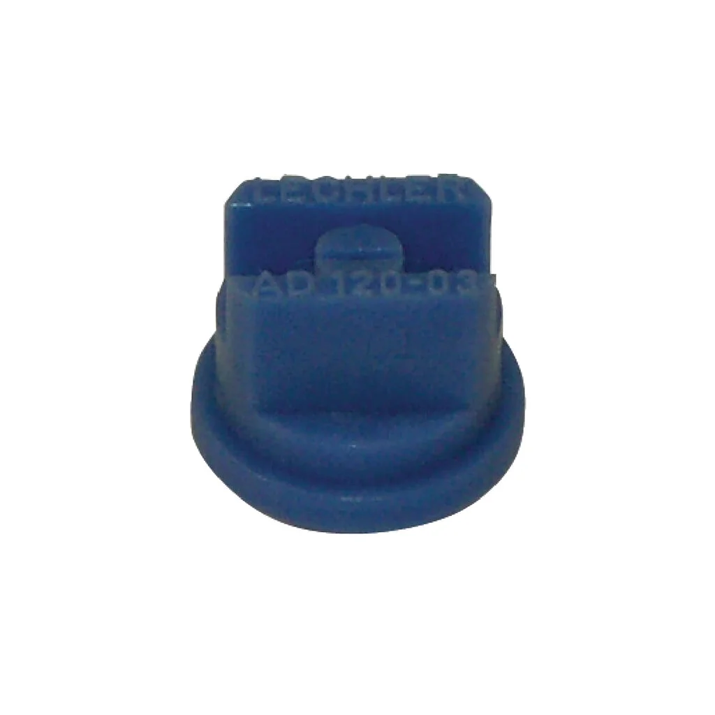 Duză ventilator plat AD 120° 03 albastră din plastic Lechler