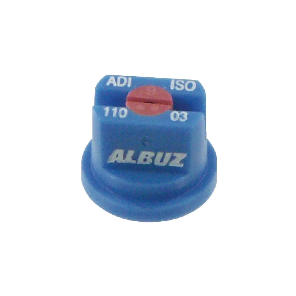 Duză ventilator plat ADI 110° 03, albastru, ceramică, Albuz