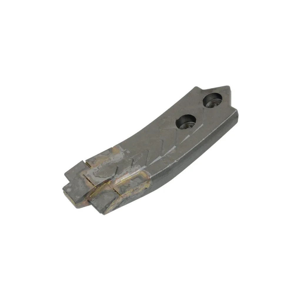 Brăzdar cultivator 256x80mm întărit curbat 2 orificii potrivit pentru Agrisem
