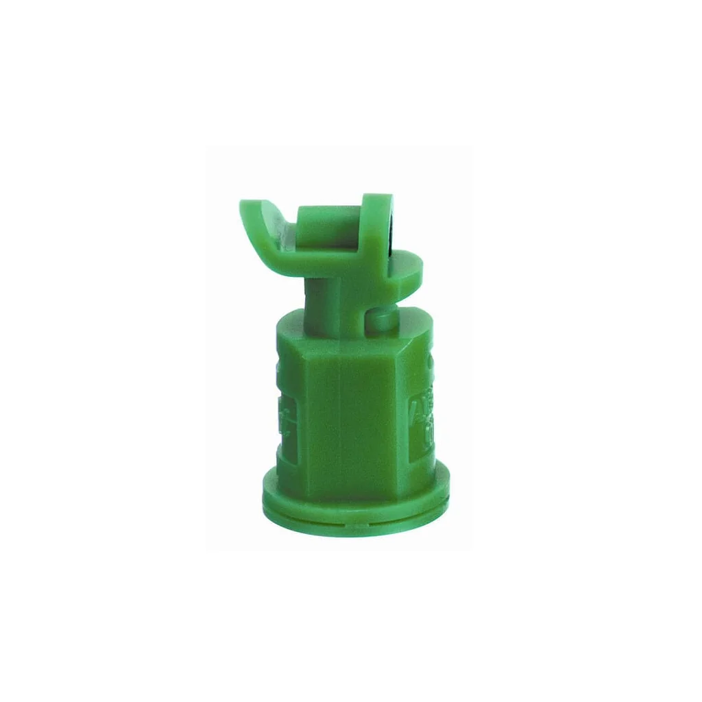Duză de evacuare dublă AI3070 110° 015 TeeJet, verde, din plastic