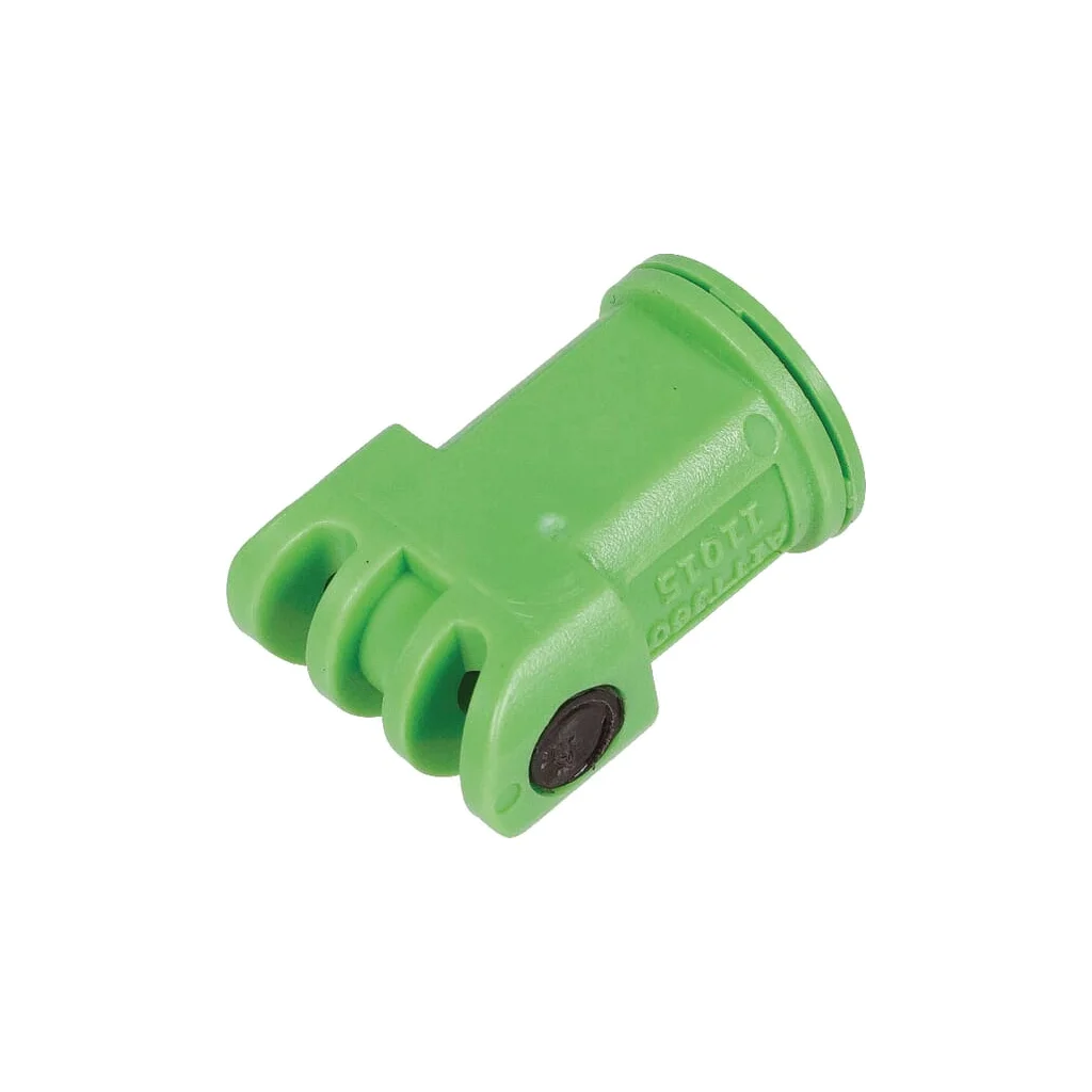Duză dublă ventilator injecție aer AITTJ 110° 15 verde din plastic TeeJet
