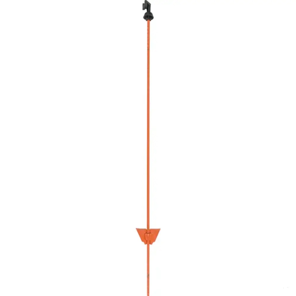 Stalpi pentru gard electric, otel, 105 cm
