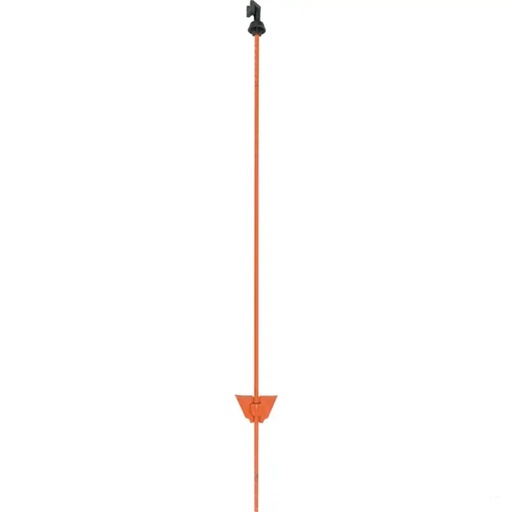 Stalpi pentru gard electric, otel, 105 cm