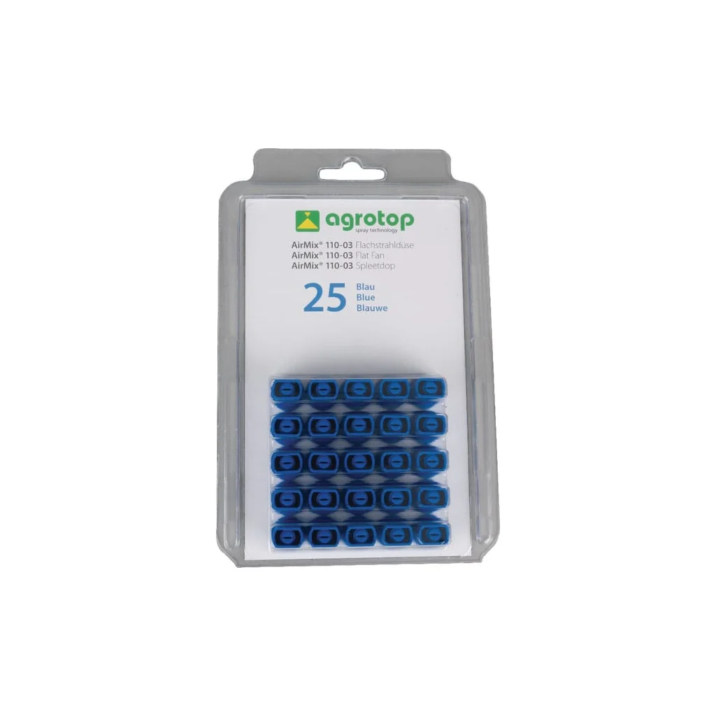 Duză injecție aer AM 110° 03 albastră din plastic Agrotop