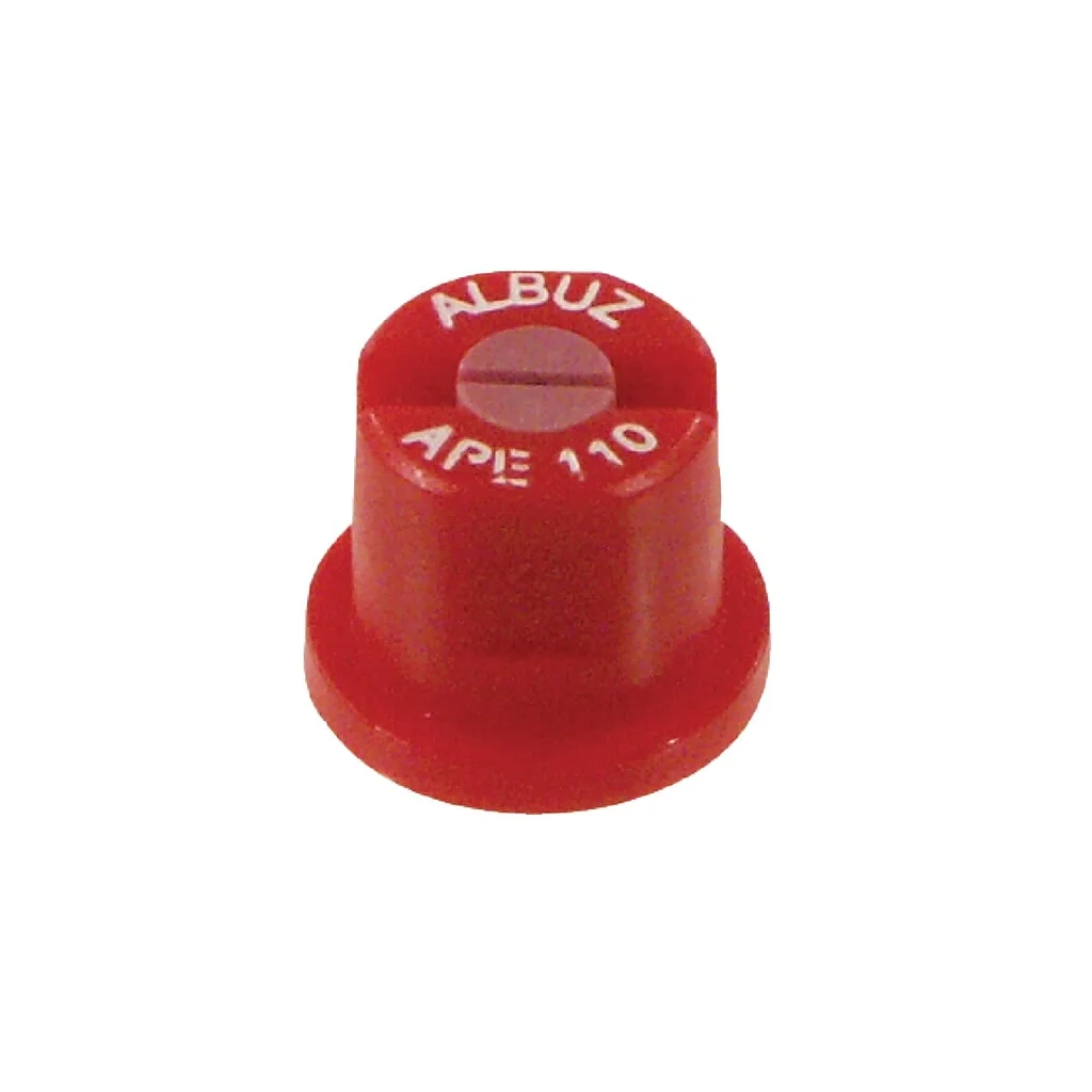 Duză ventilator plat APE 110° 03 roșie din material ceramic Albuz