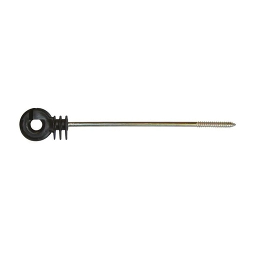 Izolator inelar pentru gard electric, tija 250 mm