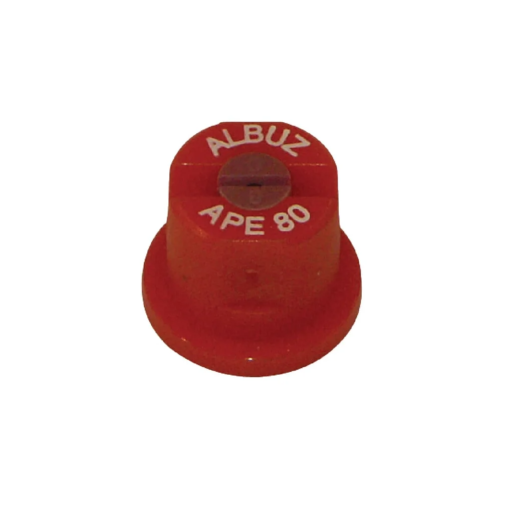 Duză ventilator plat APE 80° 80, portocaliu, ceramică, Albuz
