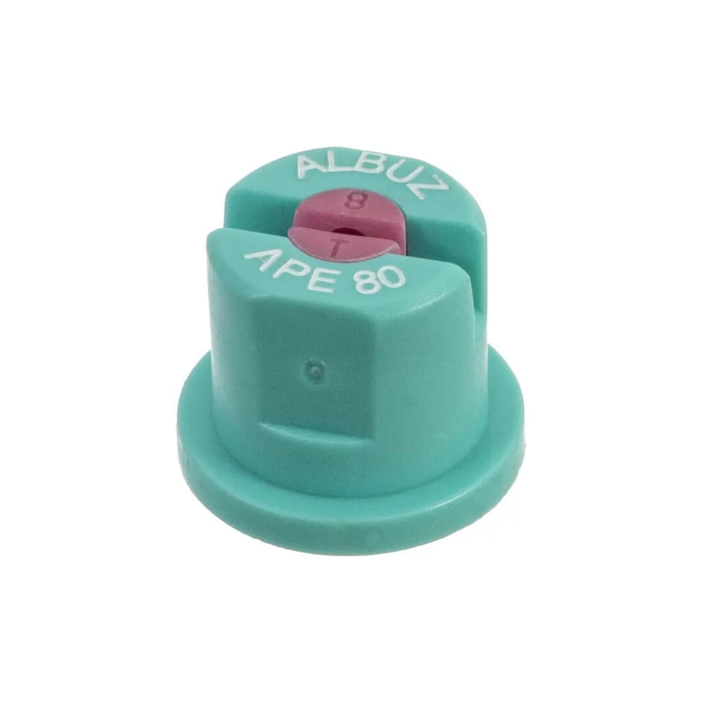 Duză ventilator plat APE 80°, albastru deschis, ceramică, Albuz