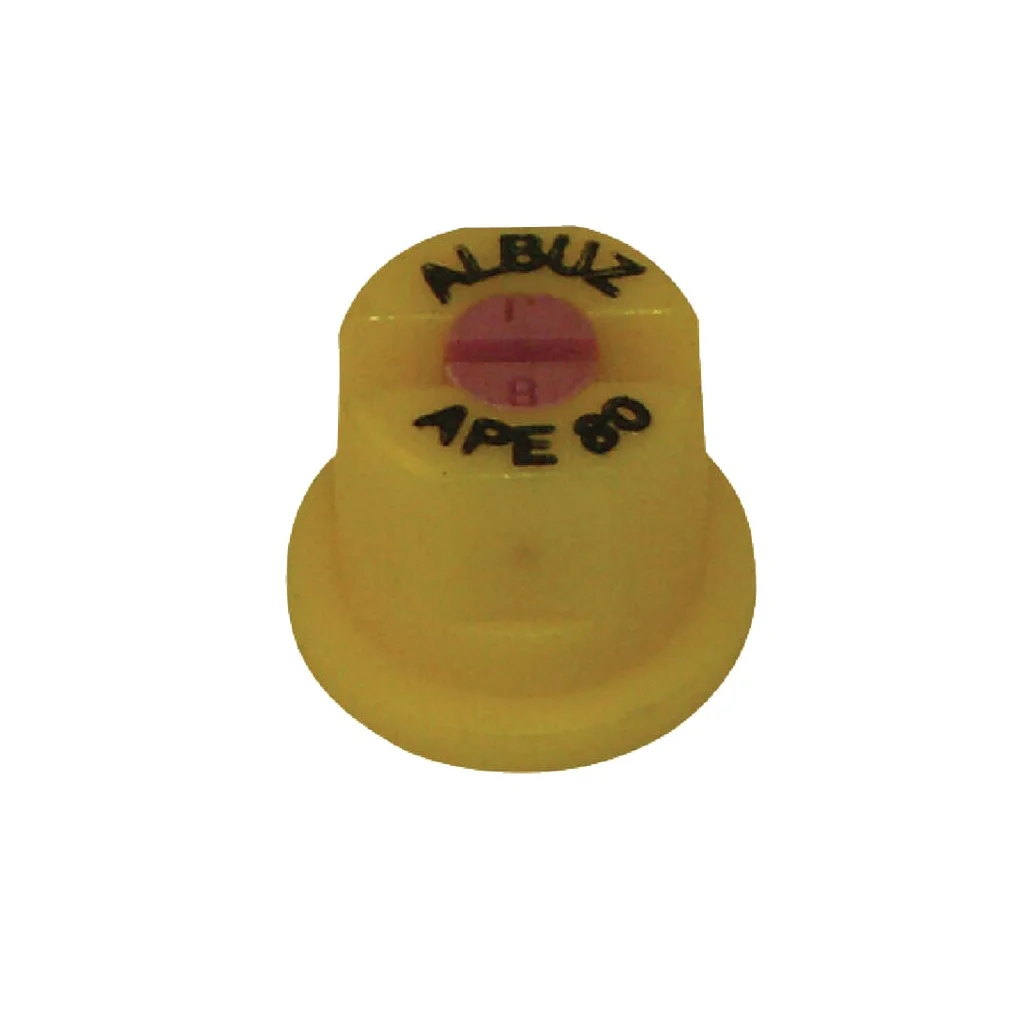 Duză ventilator plat APE 80° 02 galbenă din material ceramic Albuz