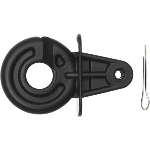 Izolator inelar pentru stalp cornier, gard electric