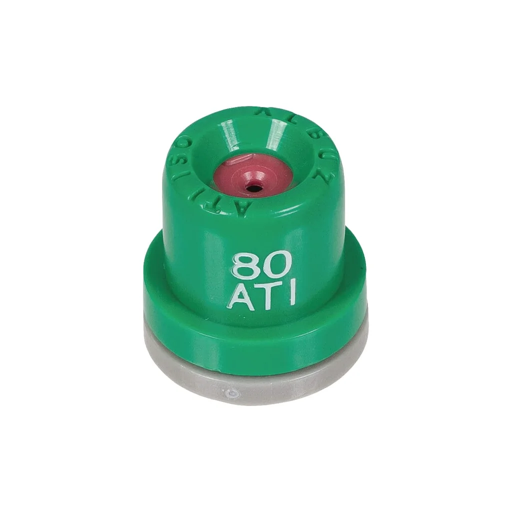 Duză conică goală pentru injecție de aer ATI 80° 015 ceramică verde Albuz