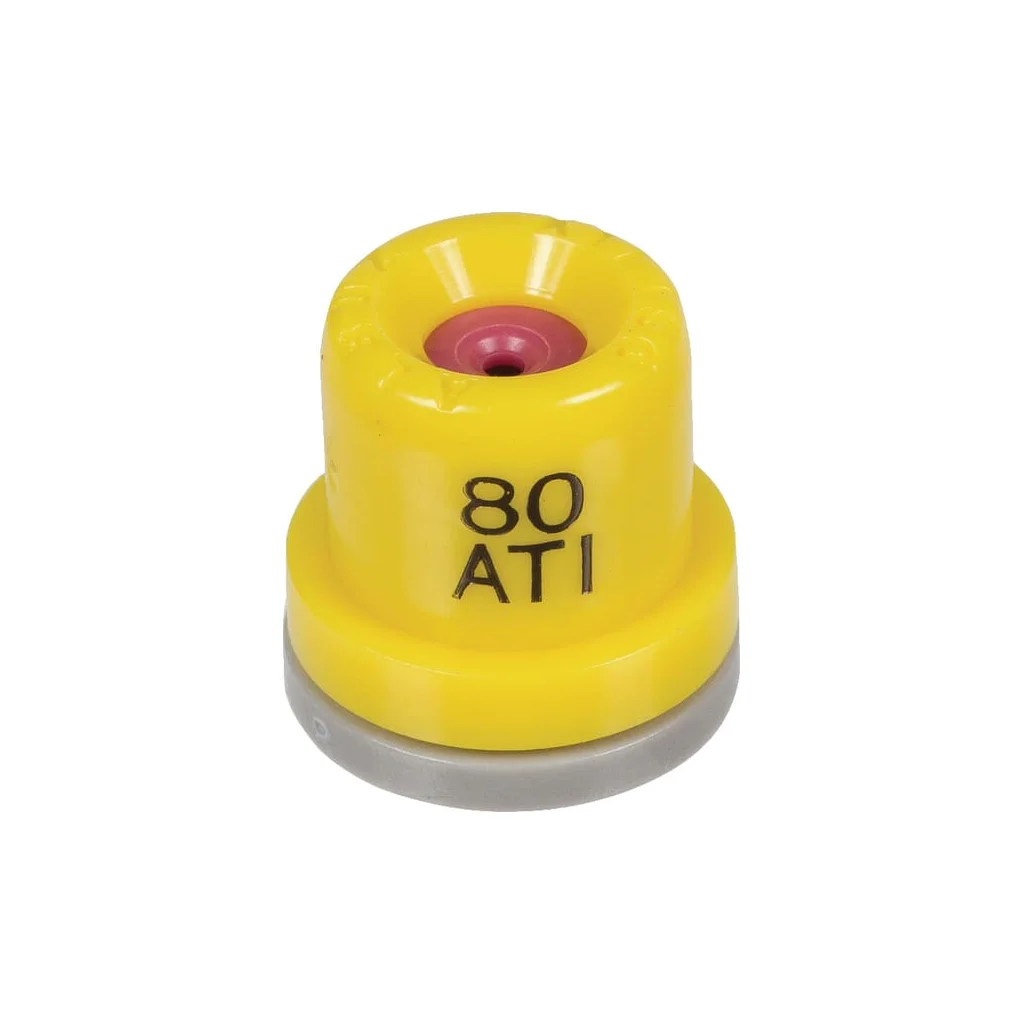 Duză conică goală pentru injecție de aer ATI 80° 02 galben ceramic Albuz