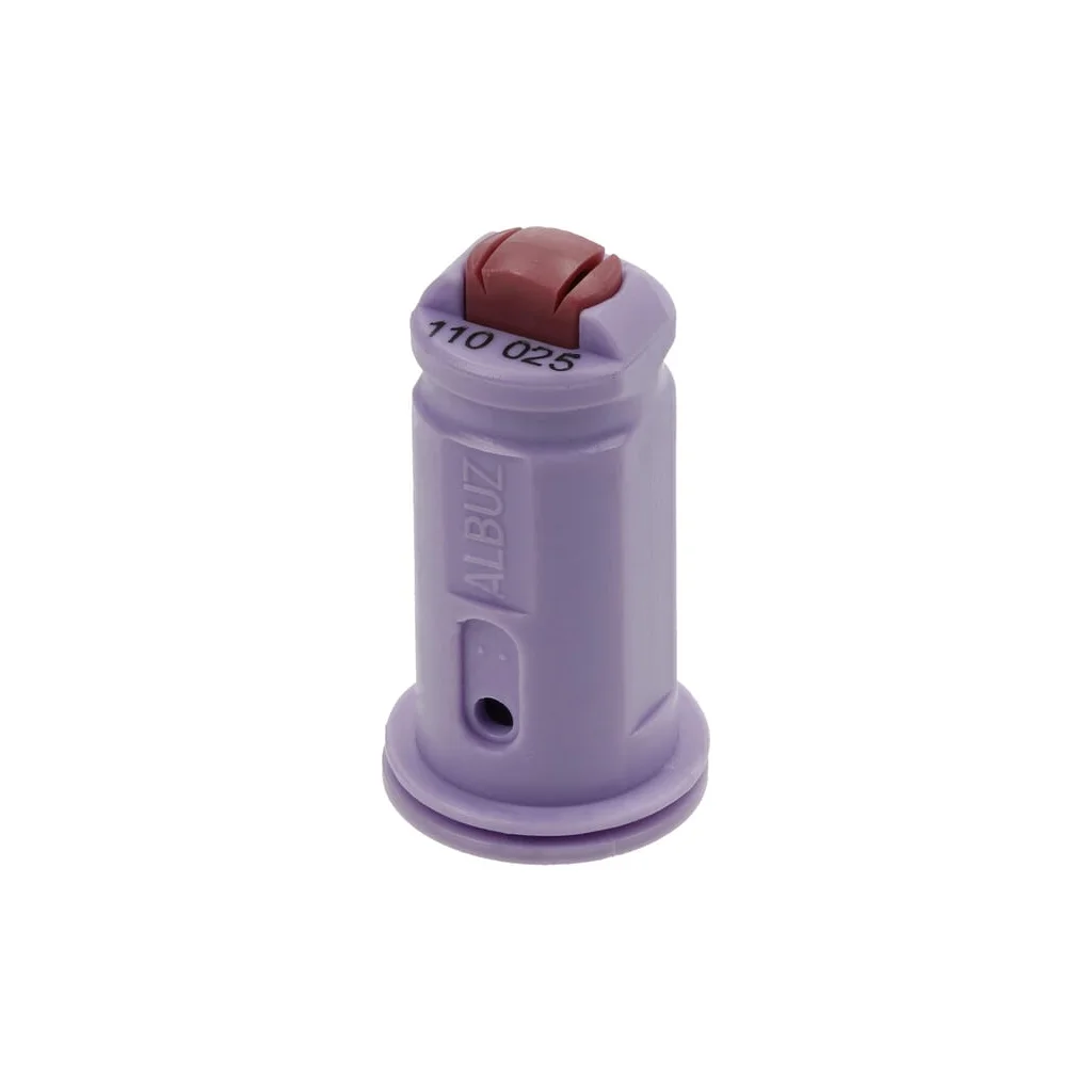 Duză dublă cu ventilator pentru injecție de aer AVI TWIN 110° 025 violet ceramic Albuz