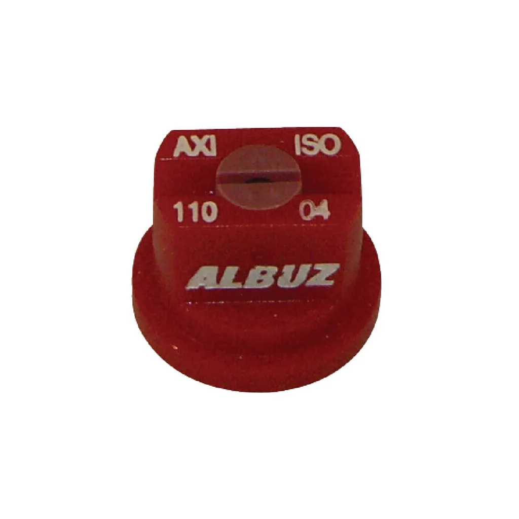Duză ventilator plat ADI 110° 04, roșu, ceramică, Albuz