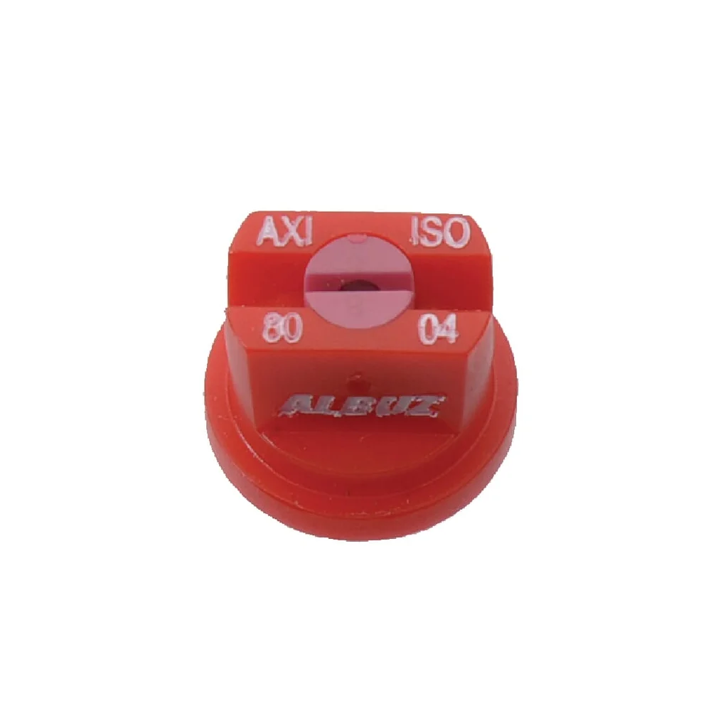 Duză ventilator plat AXI 80° 04 roșie din material ceramic Albuz