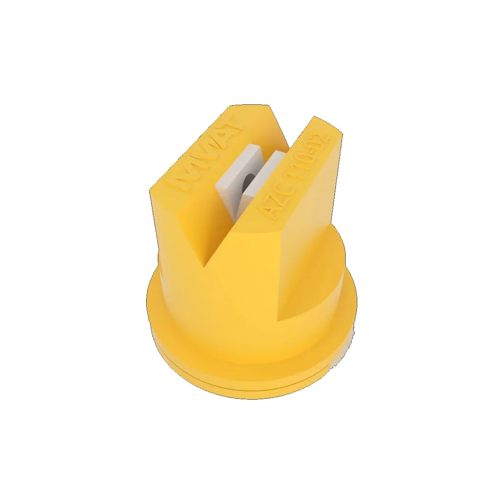 Duză antiderapantă AZC 110° 02 ceramică galbenă