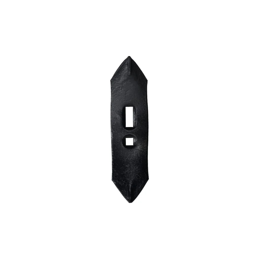 Cormanac cultivator 265x65x8mm, reversibil, curbat, 2 găuri