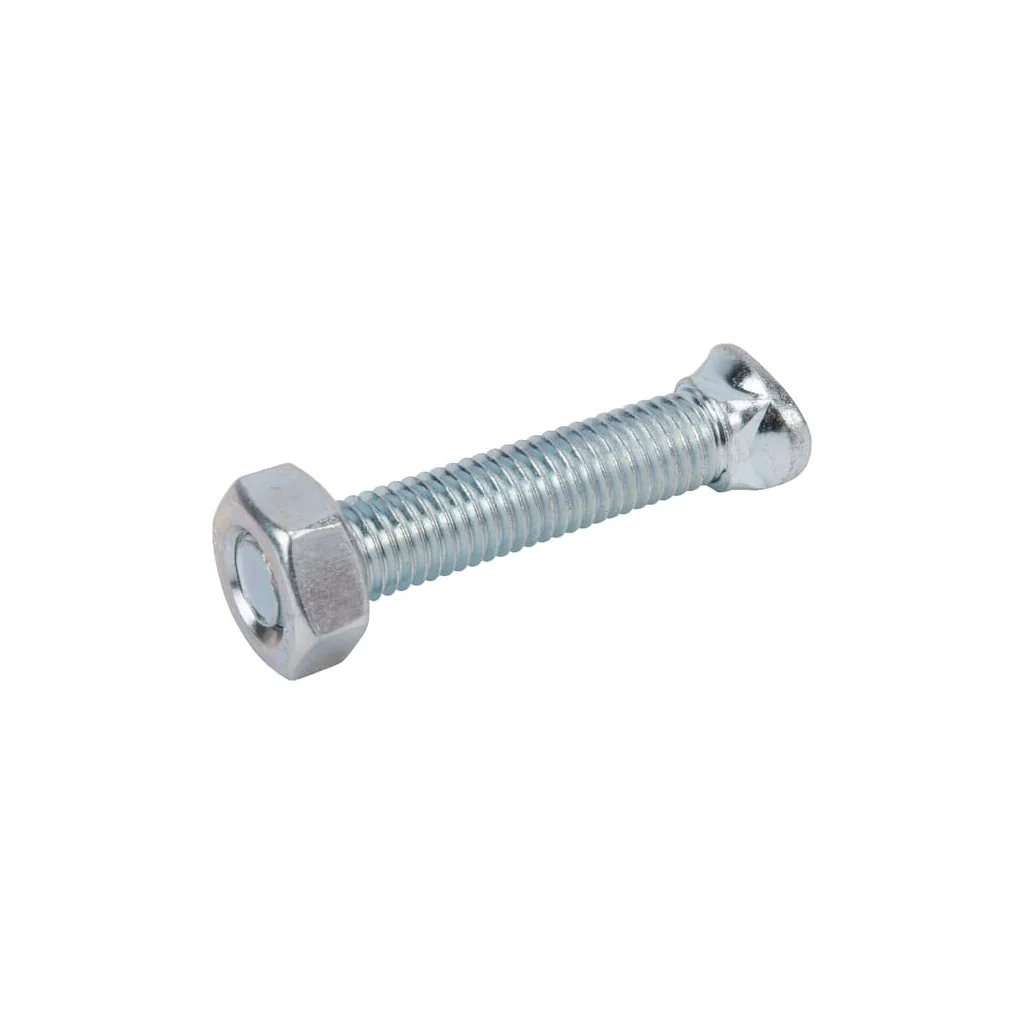 Șurub plug cap conic cu piuliță M10x55mm grupa 8.8