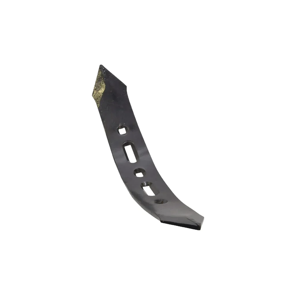 Dinte cultivator 490x75x10mm, reversibil dreapta, curbat, 4 găuri, potrivit pentru Amazone