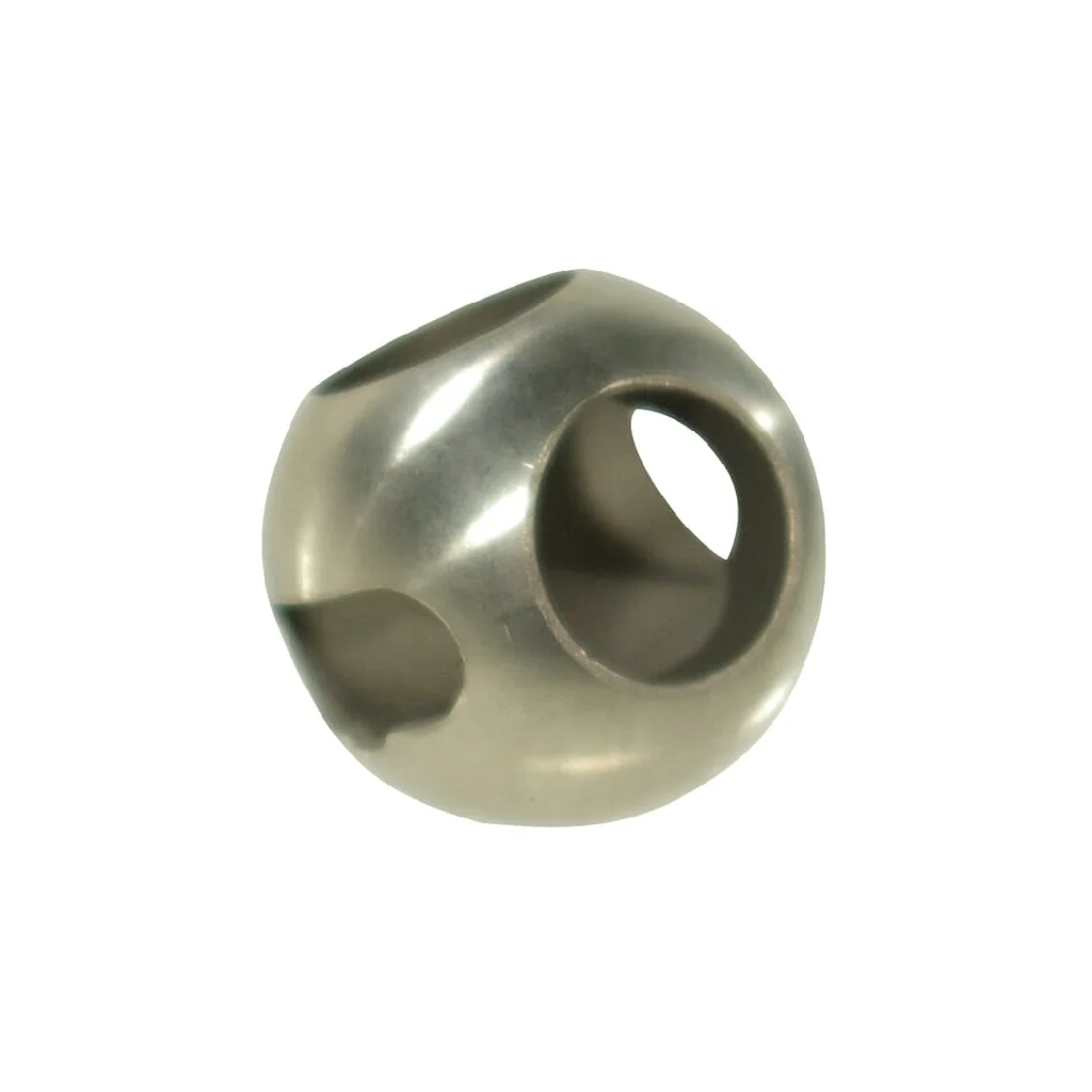 Robinet sferic 344 cu 3 căi, inox