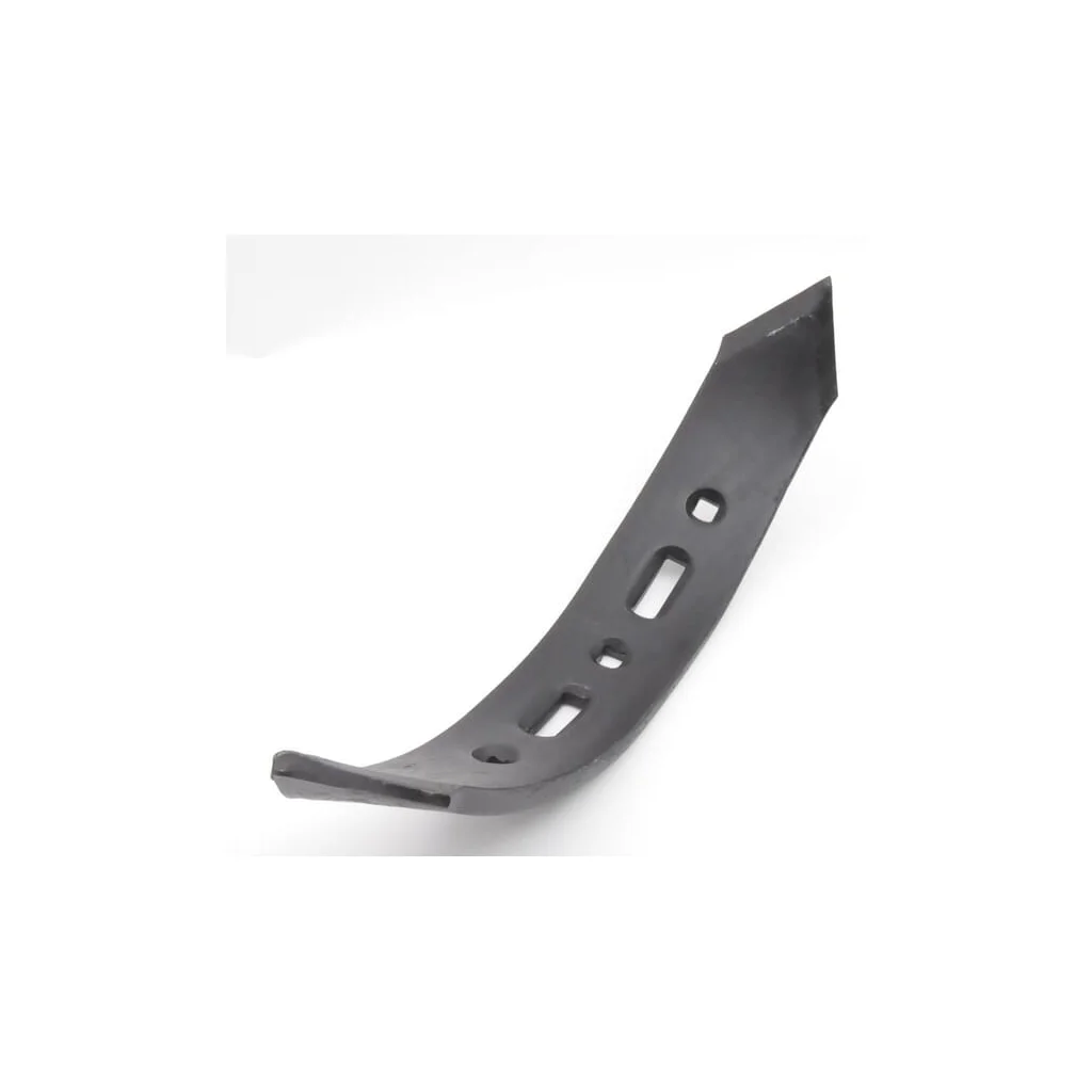 Brăzdar cultivator 490x75x12mm reversibil stânga întărit curbat 5 orificii potrivit pentru Amazone