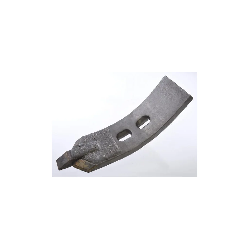 Brăzdar cultivator 354x100x20mm întărit curbat 2 orificii potrivit pentru Quivogne