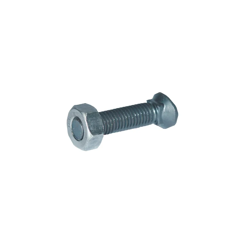 Șurub plug cap conic cu piuliță M10x45mm grupa 8.8